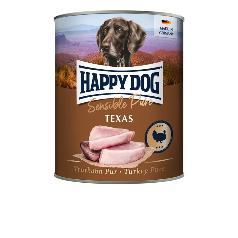 HAPPY DOG Truthahn PUR 800 g Abverkauf
